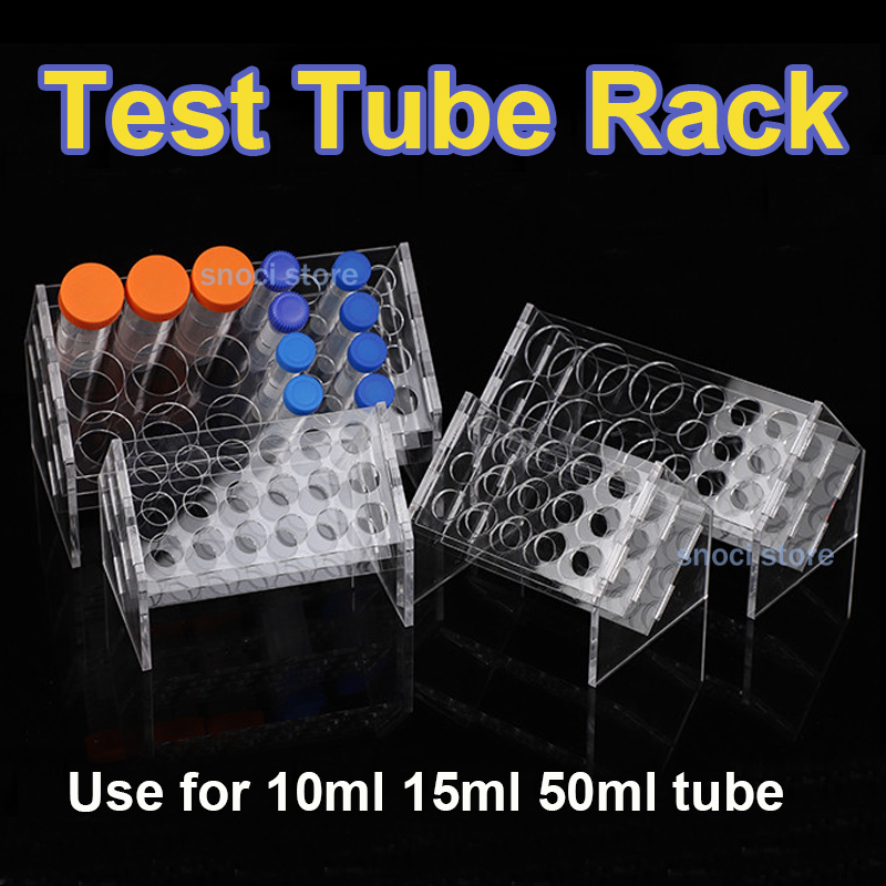 Centrifuge Tube Rack - Akrylowy stojak na probówki skośny, 6,