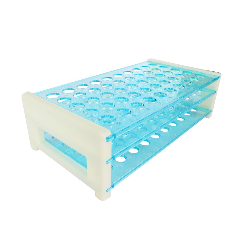 Centrifuge Tube Rack - Plastikowy 50 otworów 13mm odśrodkowy uchwyt