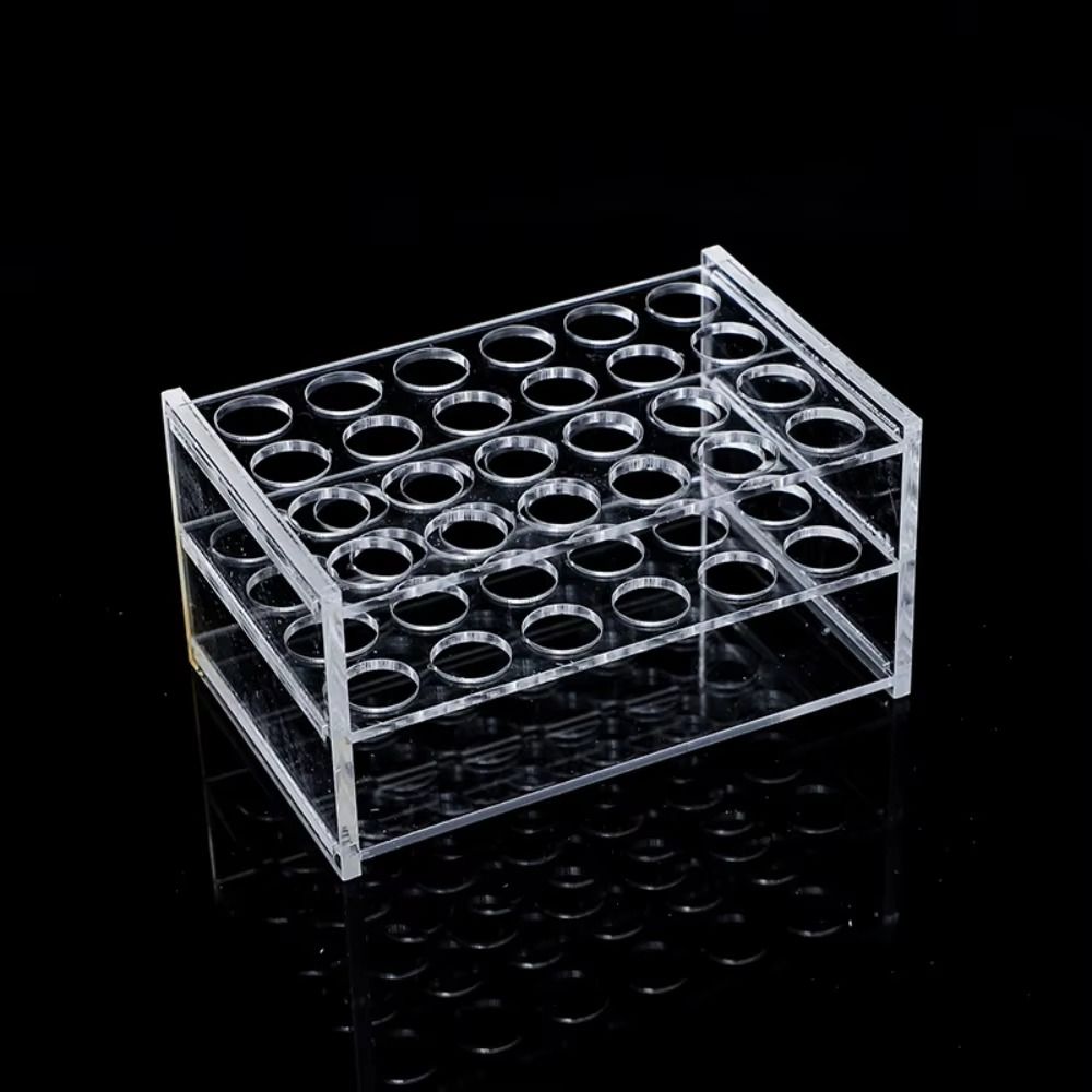 Centrifuge Tube Rack - Nowy Akrylowy Stojak na Probówki Przezroczysty