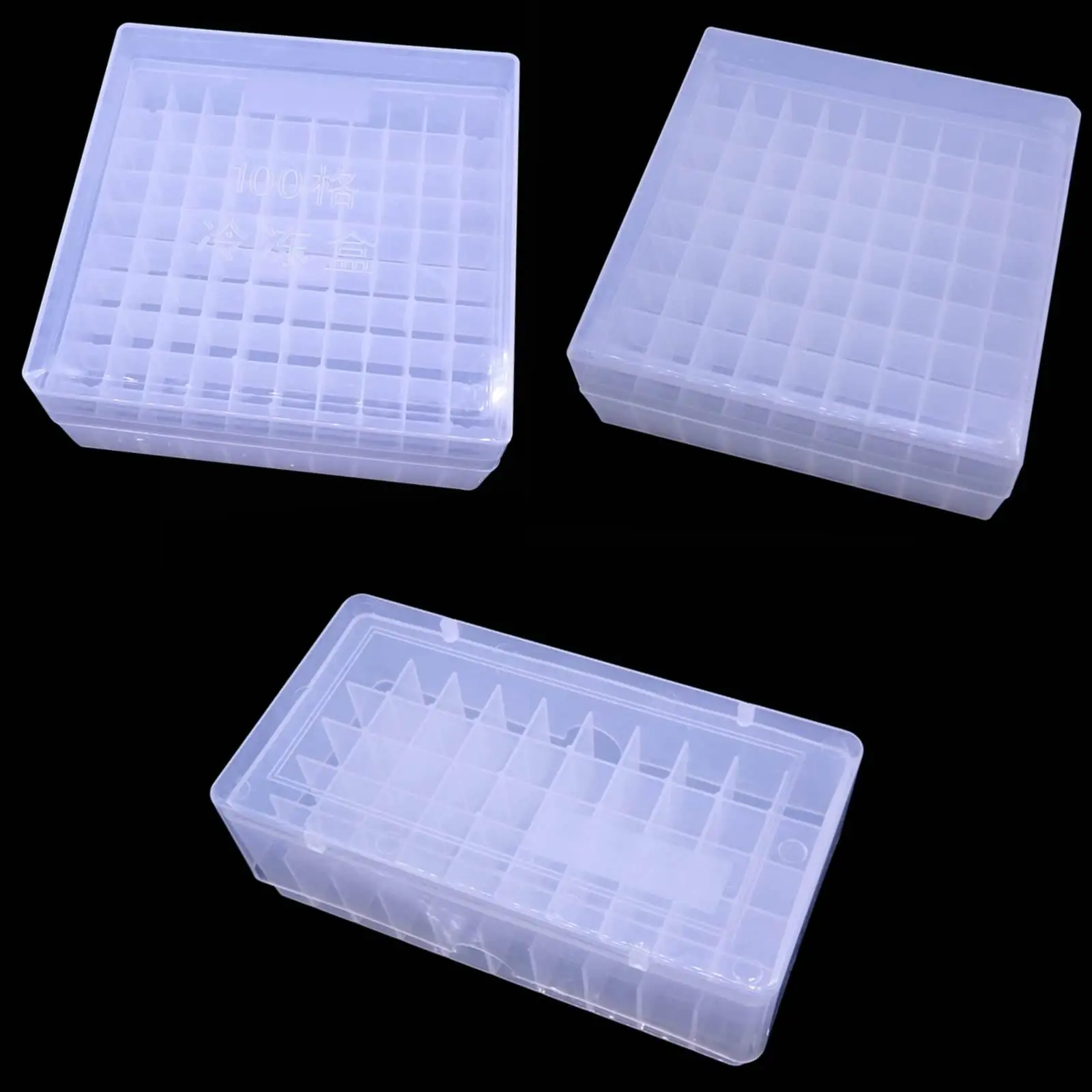 Centrifuge Tube Rack - 1.8ml laboratorium laboratoryjne plastikowe 81 gniazd