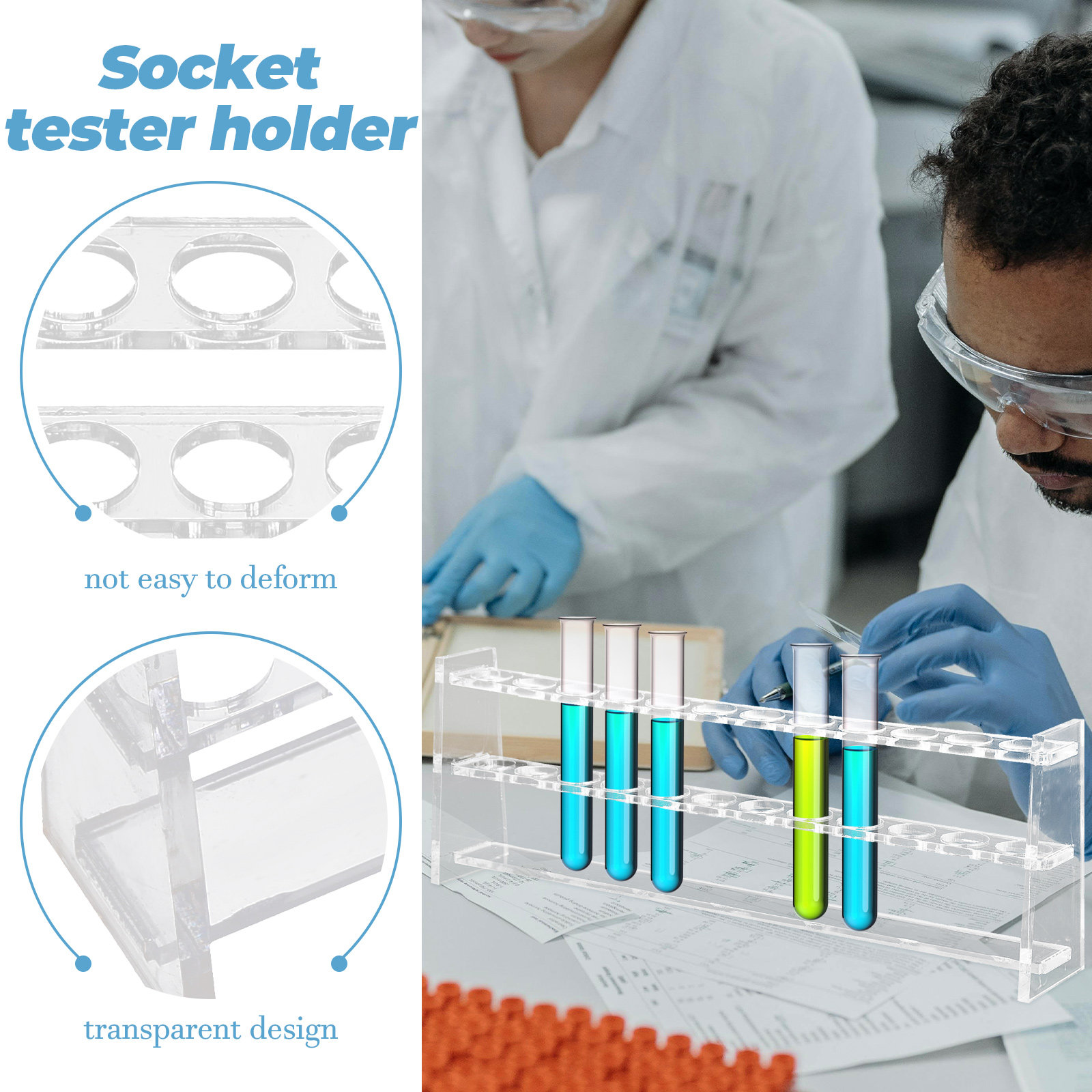 Stojak na probówki z 12 otwora – Centrifuge Tube Rack recenzja i cena