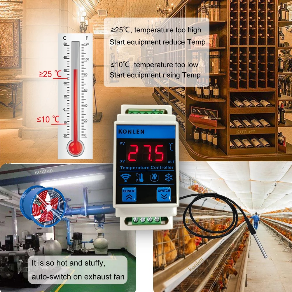 Tuya WIFI czujnik temperatury  – Lab Incubator recenzja i cena