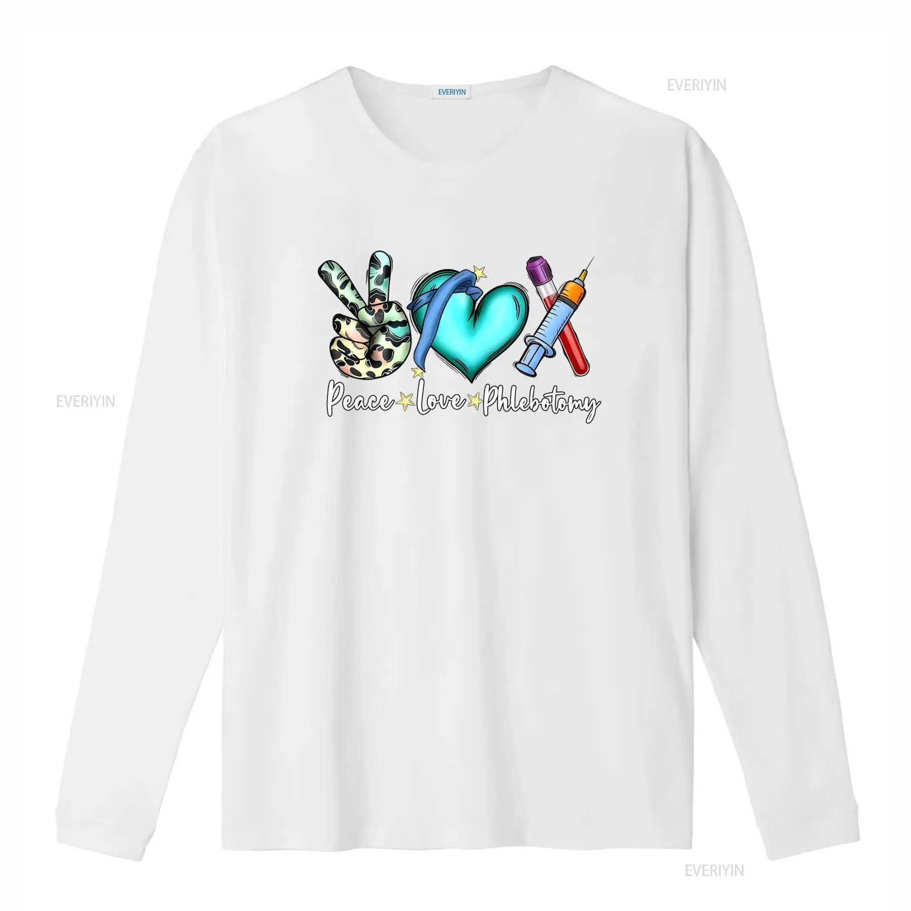 Koszulka Peace Love Phlebotomy – Medical Lab Design recenzja i cena