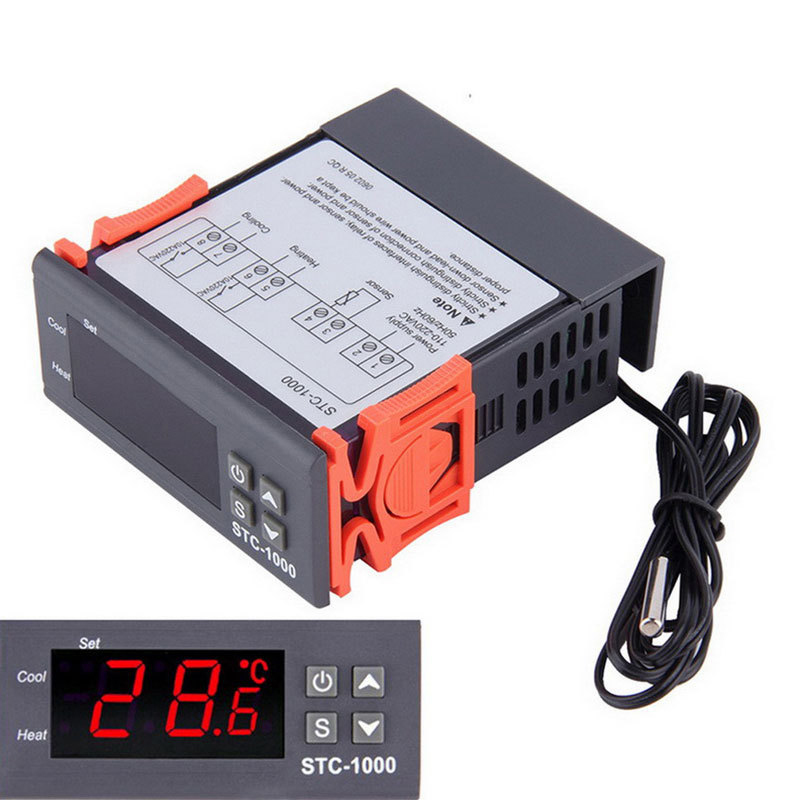 STC-1000 Cyfrowy Regulator Tem – Lab Incubator recenzja i cena